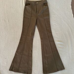 Jealous Tomato flare high rise pants